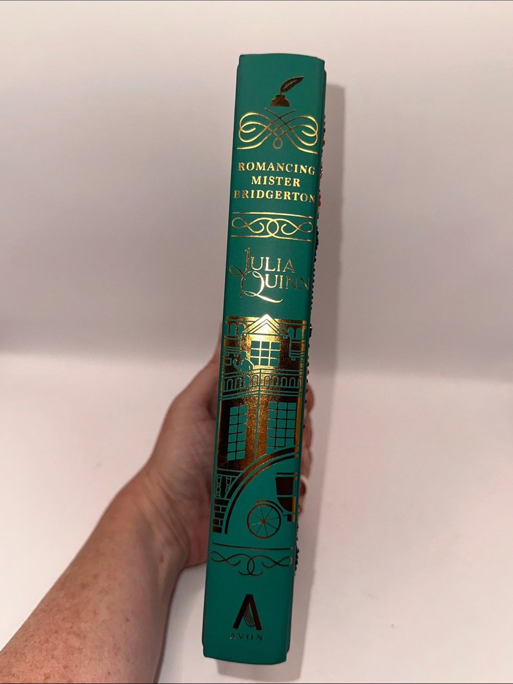 Romancing Mr Bridgerton Embellished Hardcover - Picture 6 of 6